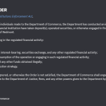 Commerce Moves to Shut Down Northwind Market Portal; Operator Vows to Sue